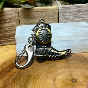 Geneva Cowboy Boot Watch Key Chain 🤠✨